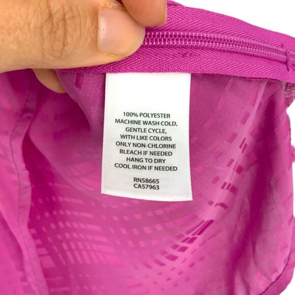 Halogen Twist Front Top In Pink Rosebud Size Medium NWOT $59 MSRP - Picture 6 of 8